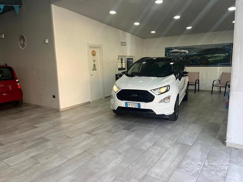 Usata Ford Ecosport ST-Line 100 CV (73 kW) 2018 Bianco SUV