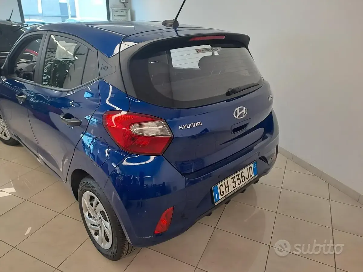 Usata Hyundai i10 Advanced 67 CV (49 kW) 2021 Bluazzurro Utilitaria