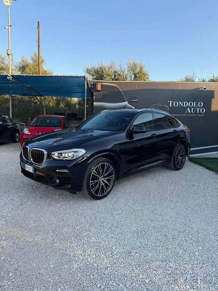 Usata BMW X4 M Sport 190 CV (139 kW) 2019 Blu SUV