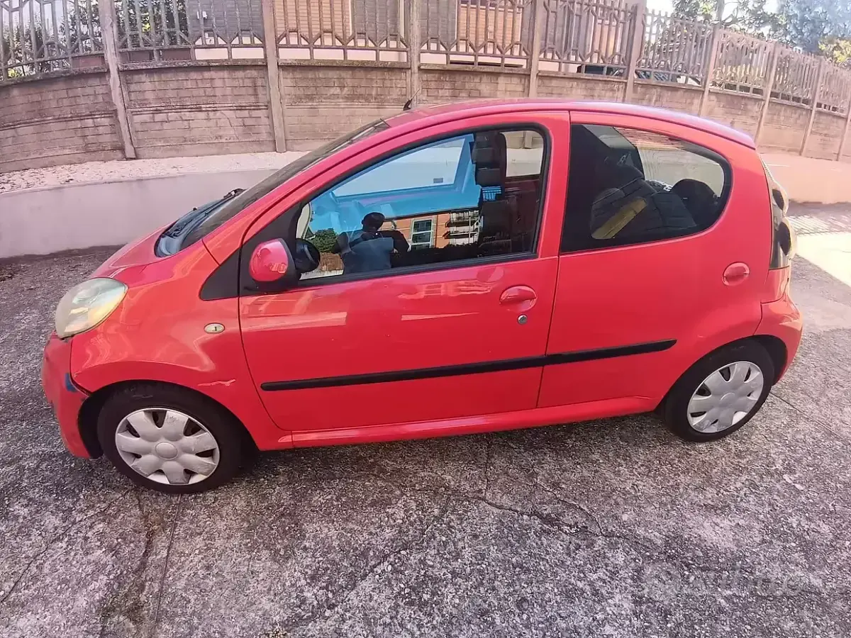 Usata Citroën C1 68 CV (50 kW) 2005 Rosso Utilitaria