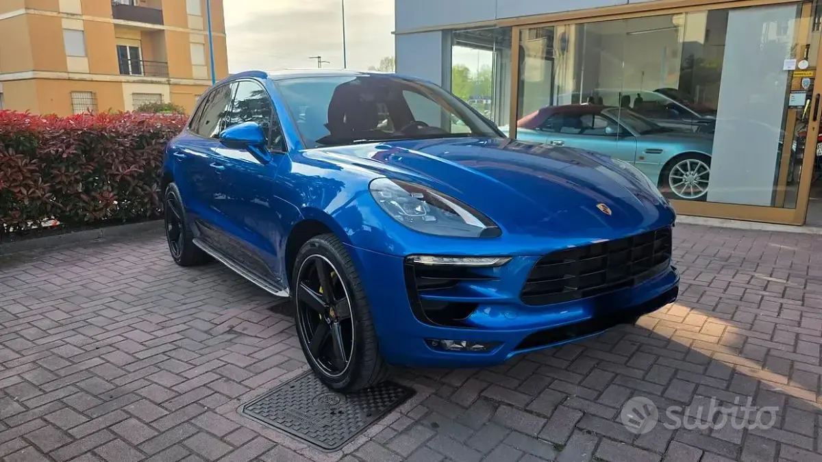 Usata Porsche Macan 250 CV (183 kW) 2016 Blu SUV