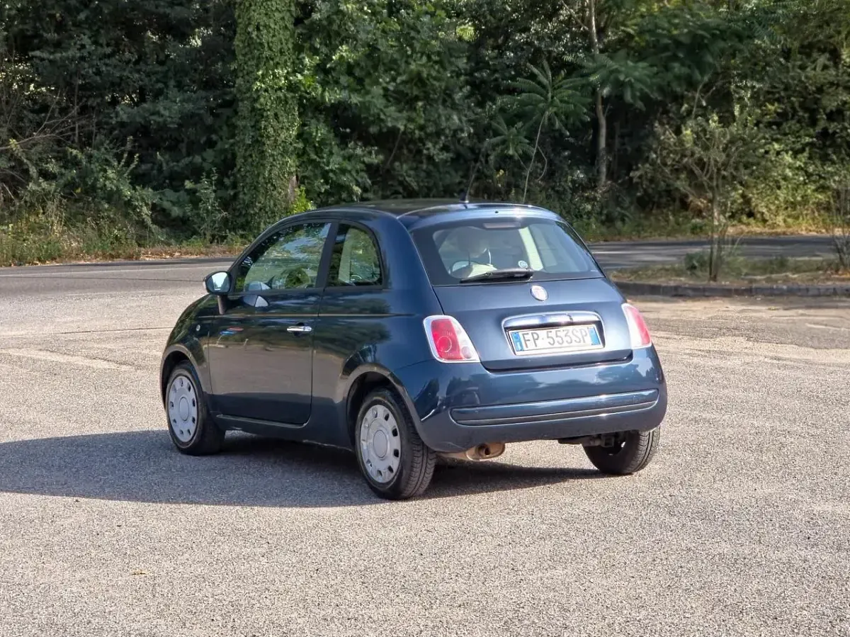 Usata Fiat 500 75 CV (55 kW) 2010 Blu Berlina