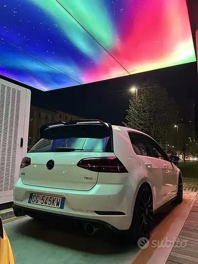 Usata VW Golf VII GTI 310 CV (228 kW) 2019 Bianco Berlina