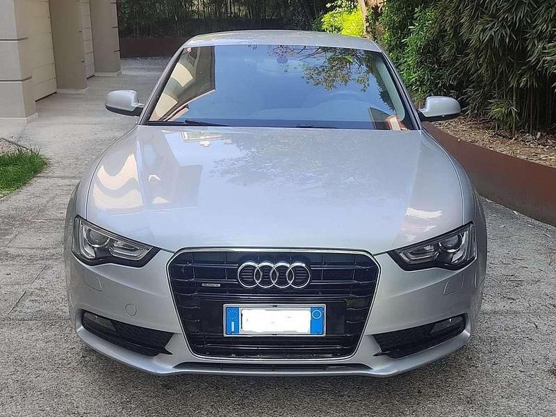 Usata Audi A5 Advanced 177 CV (130 kW) 2012 Argento Coupé
