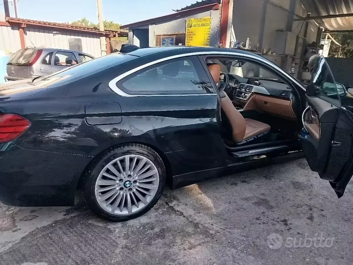 Usata BMW 420 Coupé 190 CV (139 kW) 2016 Nero Coupé