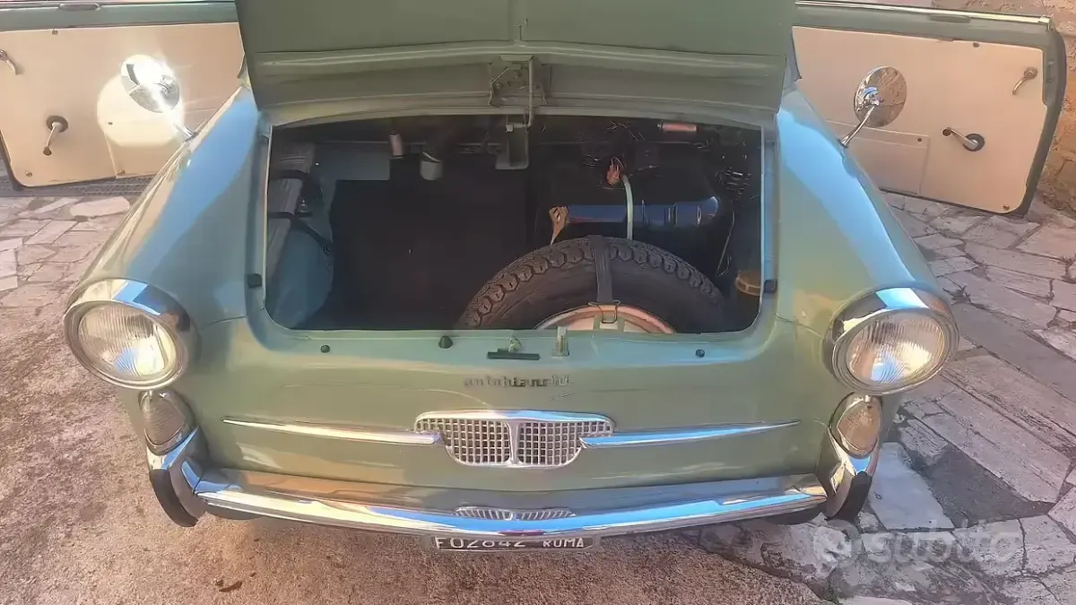 Usata Autobianchi Bianchina 1960 Verde Utilitaria