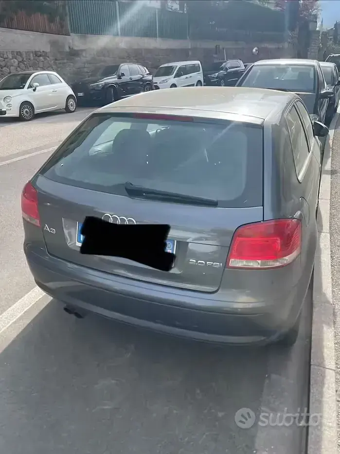 Usata Audi A3 Ambition 150 CV (110 kW) 2004 Grigio Utilitaria
