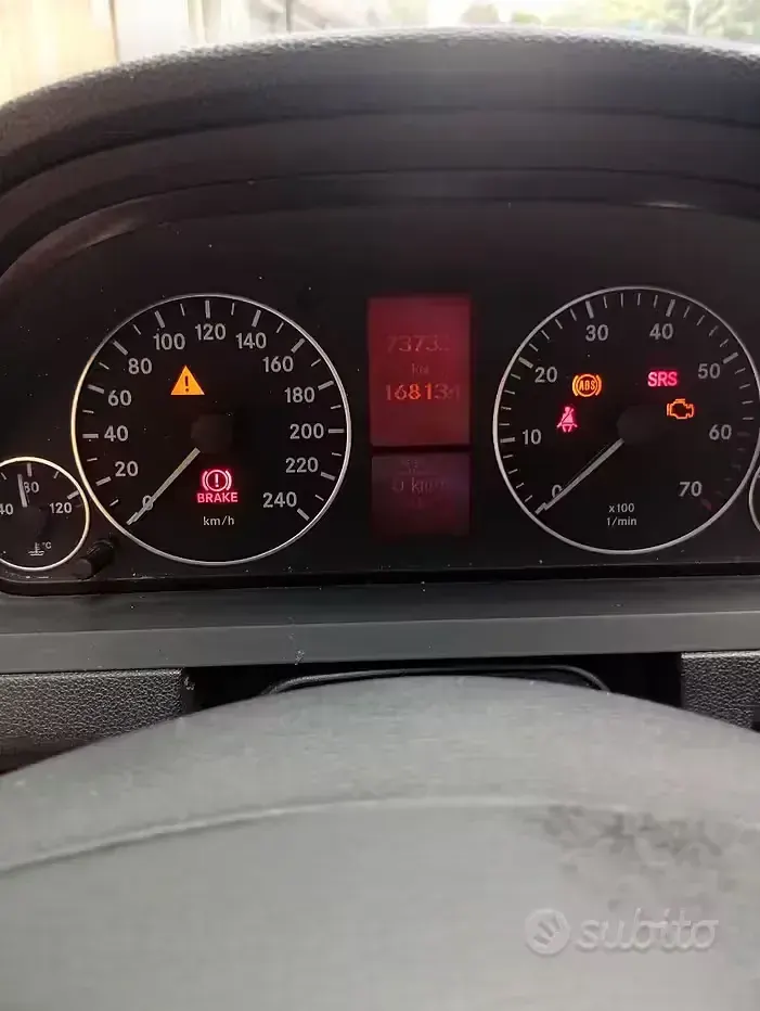 Usata Mercedes A170 116 CV (85 kW) 2006 Nero Berlina