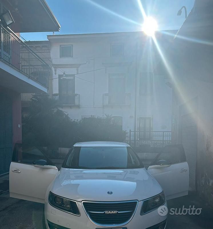 Usata Saab 9-5 160 CV (117 kW) 2011 Bianco Berlina