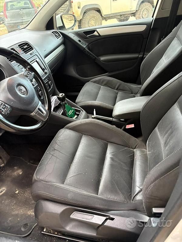 Usata VW Golf VII 2012 Bianco Utilitaria