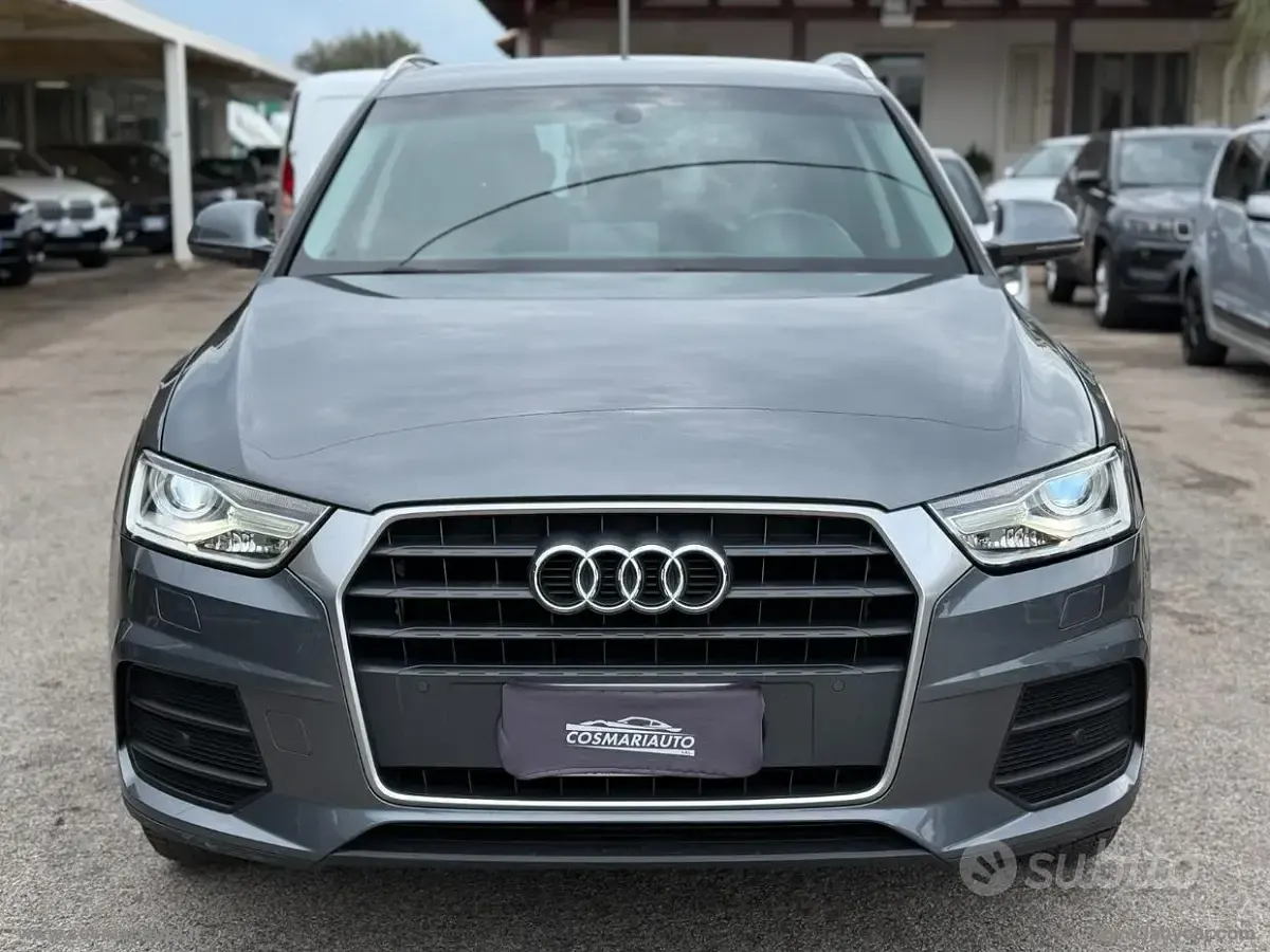 Käytetty Audi Q3 Business 120 HP (88 kW) 2017 Harmaa Katumaasturi