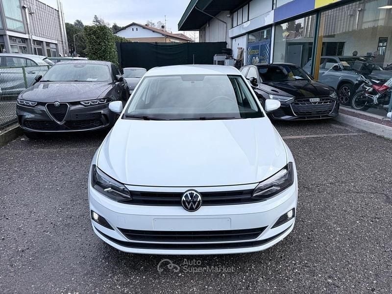 Usata VW Polo Comfortline 80 CV (58 kW) 2021 Bianco Utilitaria