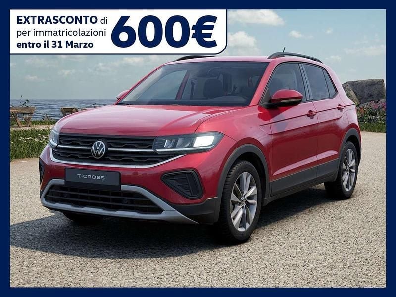 Nuova VW T-Cross Edition 116 CV (85 kW) 2026 Kings red metallizzato SUV