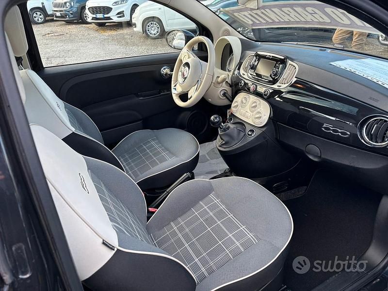 Usata Fiat 500 Lounge 95 CV (69 kW) 2018 Nero Berlina