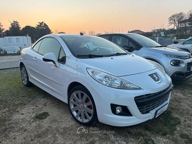 Usata Peugeot 207 CC 111 CV (81 kW) 2014 Bianco Cabrio