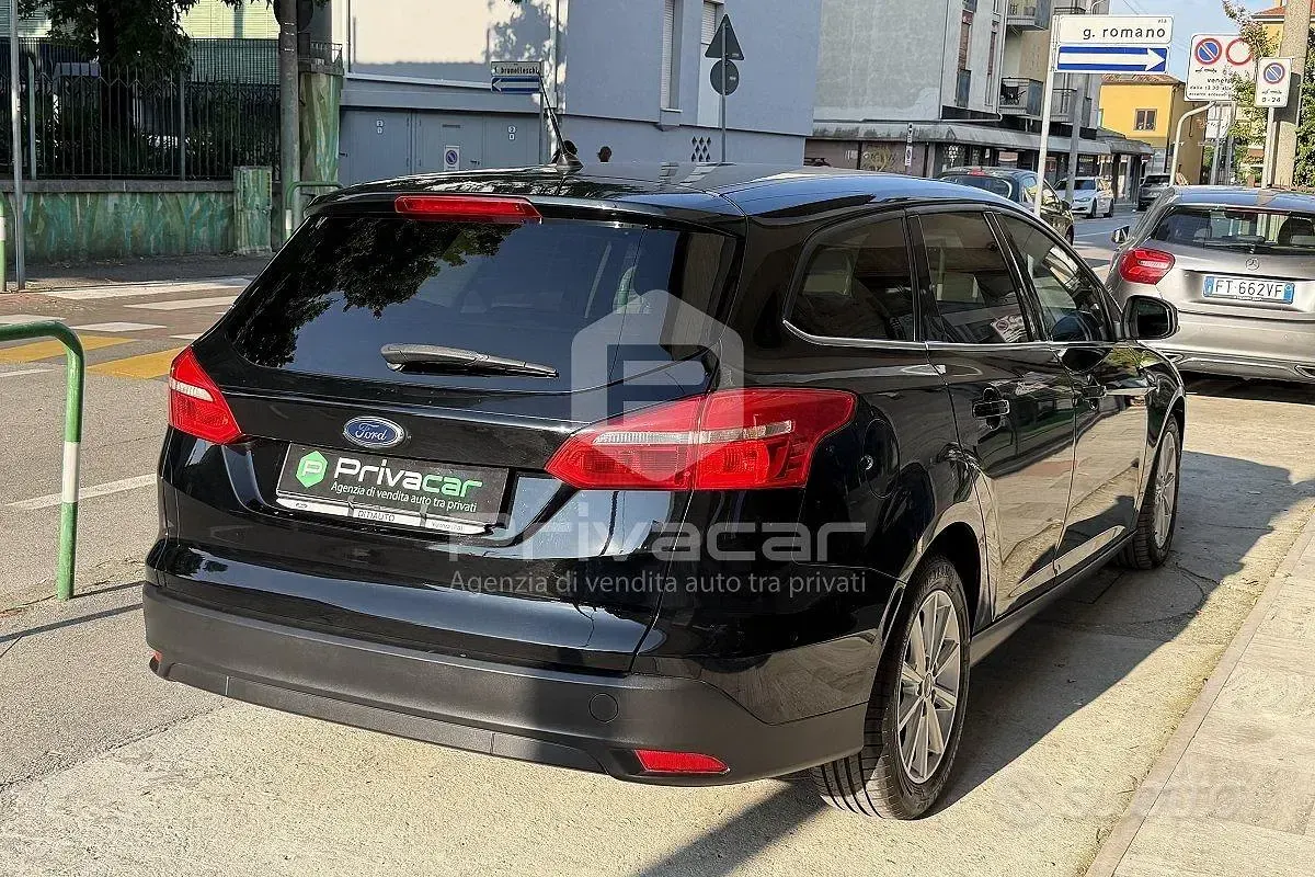Usata Ford Focus S 120 CV (88 kW) 2016 Nero Station wagon