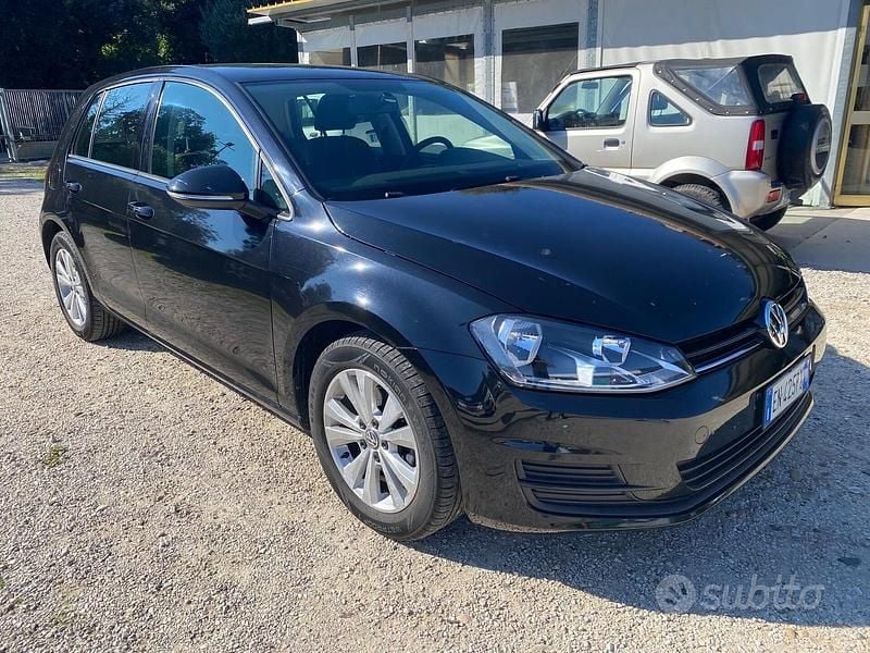 Usata VW Golf VII 105 CV (77 kW) 2013 Nero Berlina
