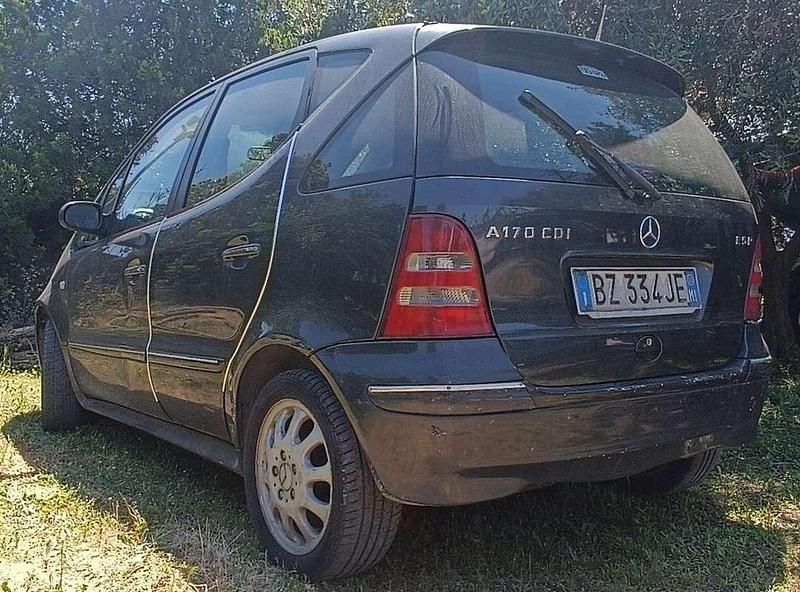 Begagnad Mercedes A170 Classic 95 HK (69 kW) 2002 Svart Sedan