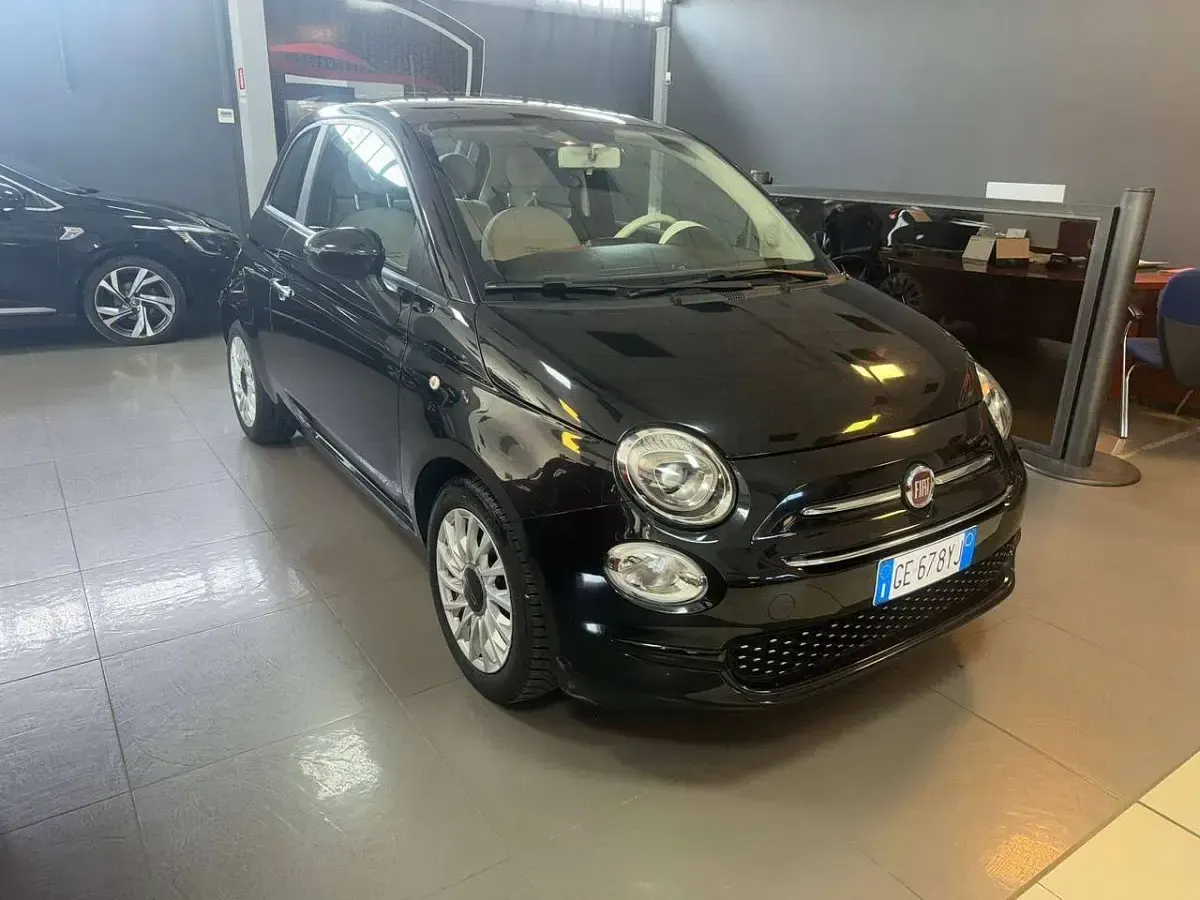 Usata Fiat 500 Lounge 69 CV (50 kW) 2020 Nero Utilitaria