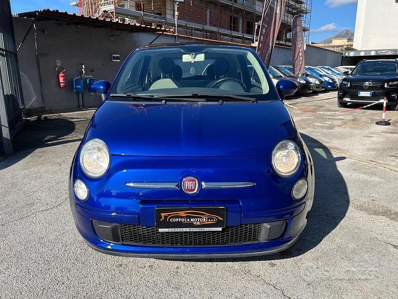 Usata Fiat 500 Lounge 69 CV (50 kW) 2010 Blu Berlina