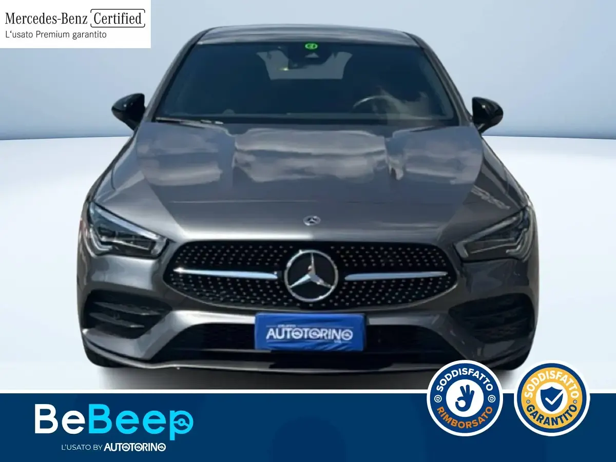 Usata Mercedes CLA250e Premium 160 CV (117 kW) 2022 Grigio metallizzato Coupé
