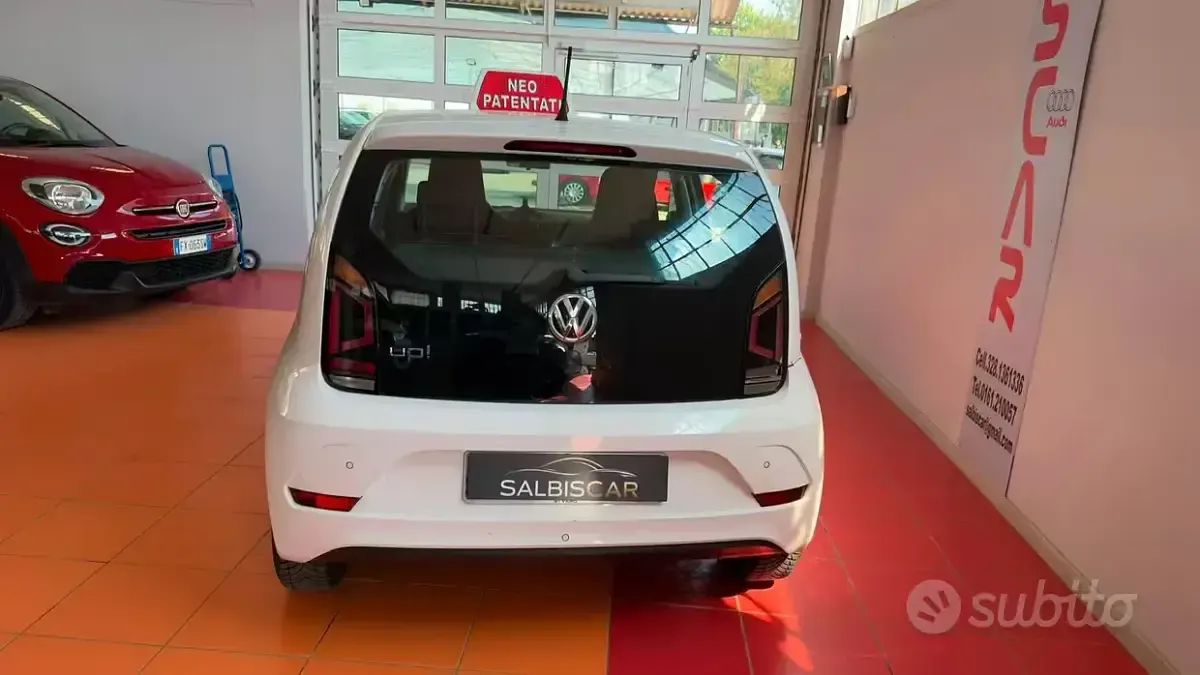 Usata VW up! 60 CV (44 kW) 2017 Bianco Utilitaria