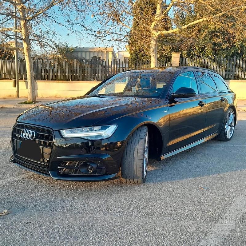 Usata Audi A6 S-Line 190 CV (139 kW) 2018 Nero Station wagon