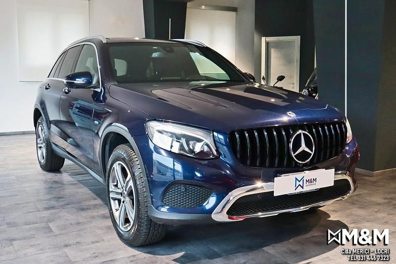 Usata Mercedes GLC350 Exclusive 210 CV (154 kW) 2018 Blu SUV