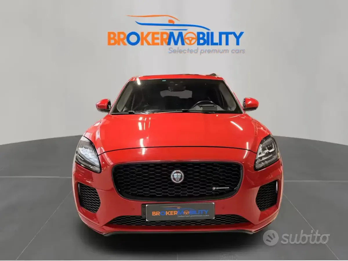 Usata Jaguar E-Pace First Edition 180 CV (132 kW) 2018 Rosso SUV
