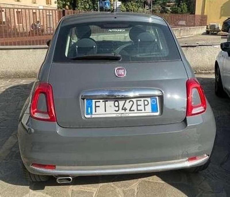 Usata Fiat 500 Lounge 69 CV (50 kW) 2018 Grigio Utilitaria