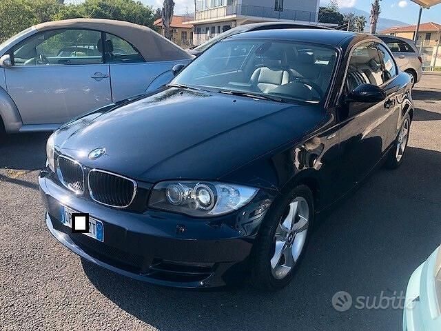 Usata BMW 123 217 CV (159 kW) 2009 Blu Utilitaria