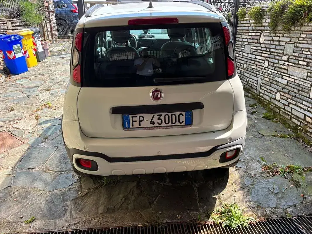Usata Fiat Panda Cross Cross 69 CV (50 kW) 2018 Bianco Utilitaria