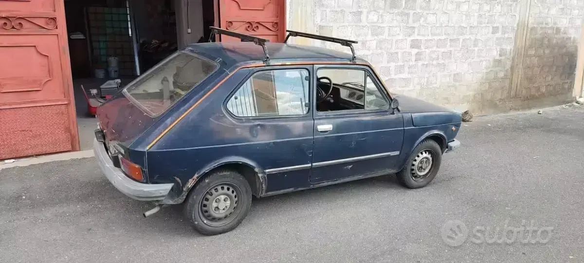 Usata Fiat 127 1970 Bluazzurro Berlina