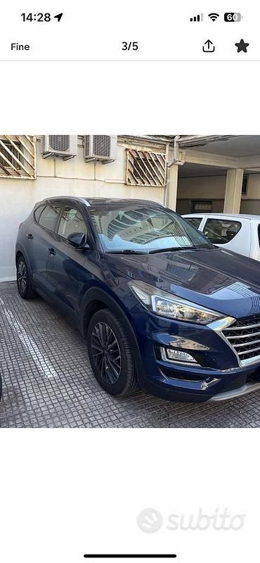 Usata Hyundai Tucson 136 CV (100 kW) 2019 Blu SUV