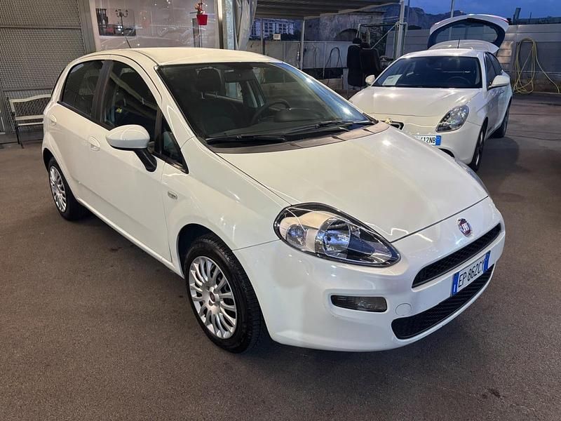 Usata Fiat Punto Lounge 75 CV (55 kW) 2013 Bianco Berlina