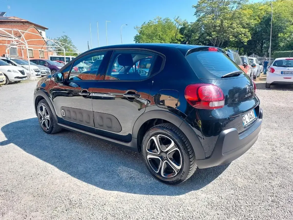 Usata Citroën C3 PureTech 82 CV (60 kW) 2017 Nero Berlina