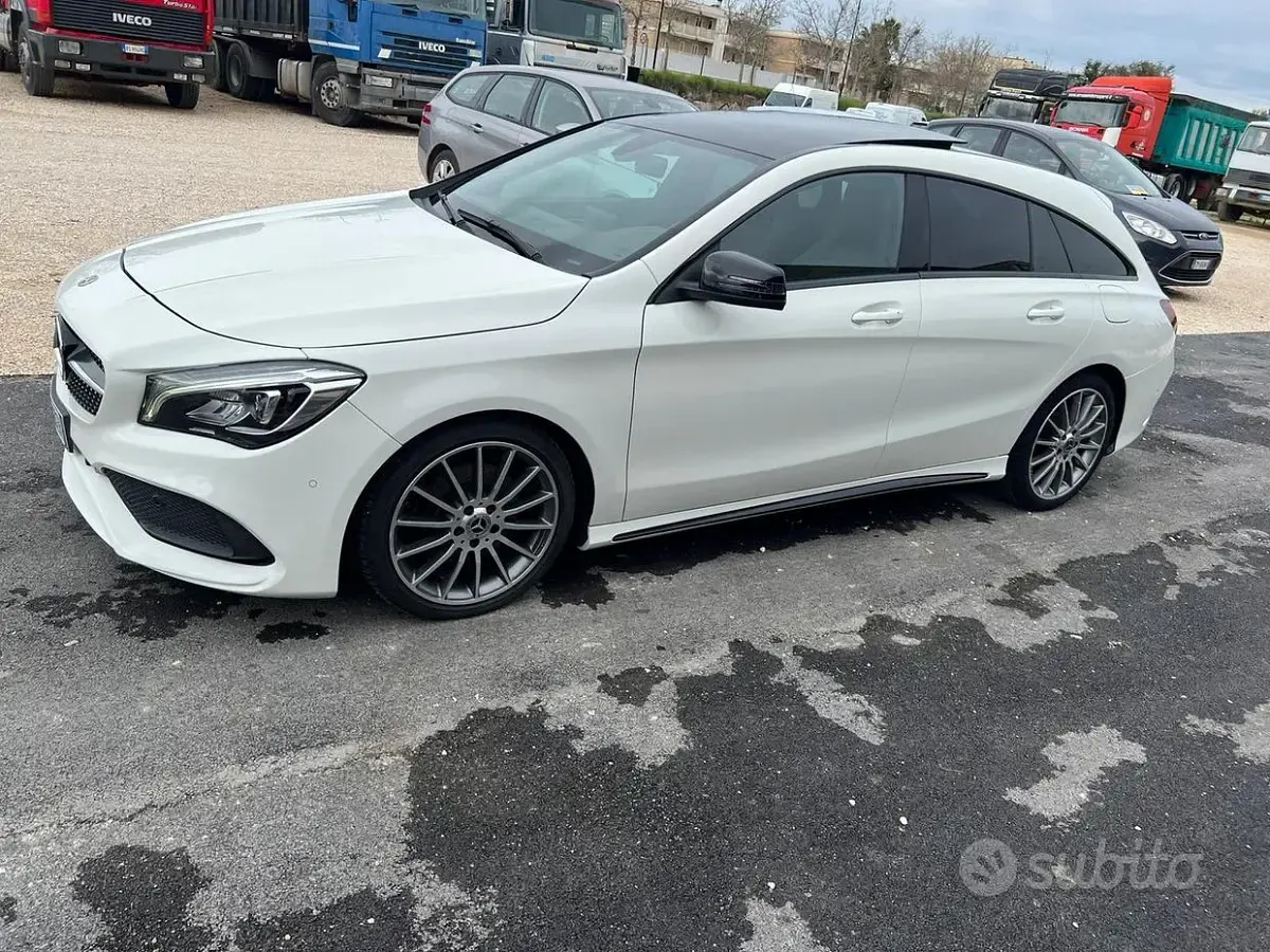 Occasion Mercedes CLA220 AMG 177 ch (130 kW) 2018 Blanc Berline