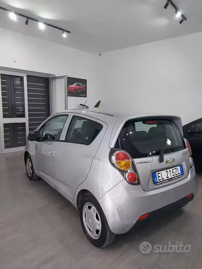 Usata Chevrolet Spark LS 68 CV (50 kW) 2012 Grigio Utilitaria