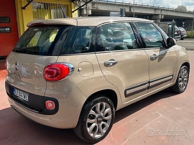 Usata Fiat 500L Pop Star 80 CV (58 kW) 2015 Beige Monovolume