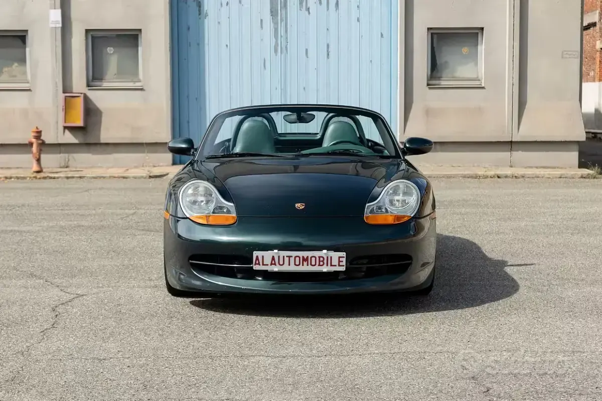 Usata Porsche Boxster 252 CV (185 kW) 2002 Verde Cabrio