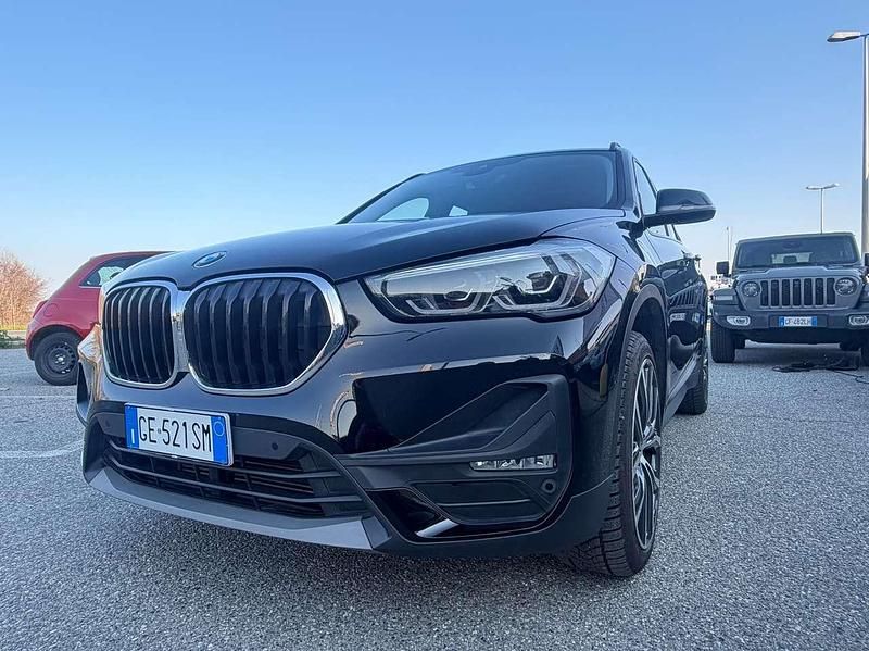 Usata BMW X1 Advantage 150 CV (110 kW) 2021 Nero SUV