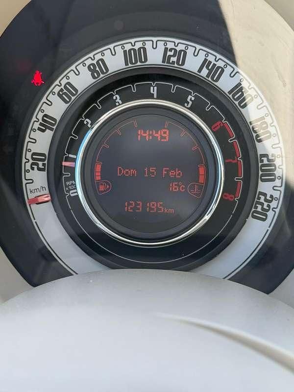 Usata Fiat 500 Lounge 69 CV (50 kW) 2014 Bianco Utilitaria