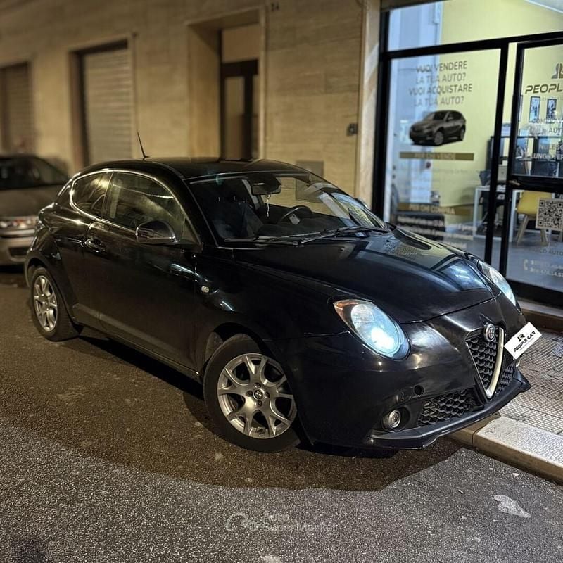 Usata Alfa Romeo MiTo Distinctive 120 CV (88 kW) 2012 Nero Utilitaria