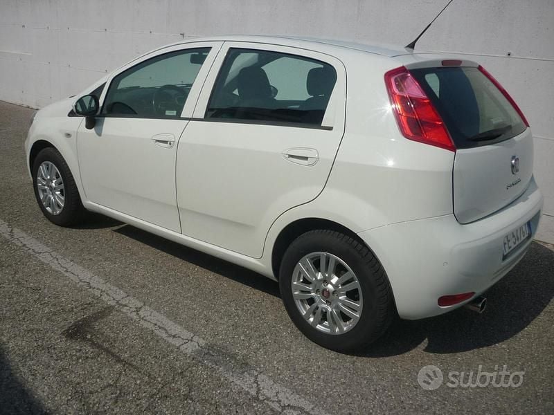 Usata Fiat Punto Lounge 77 CV (56 kW) 2016 Bianco Utilitaria
