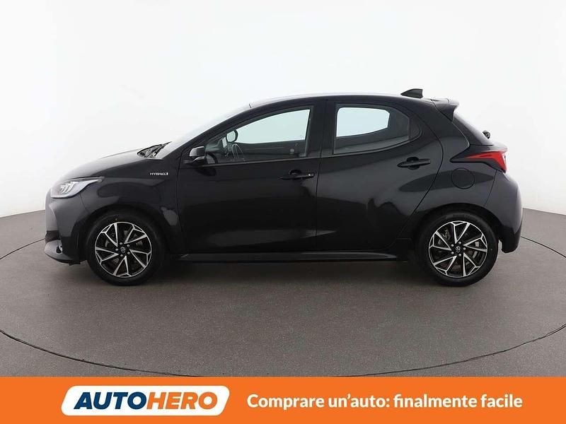 Usata Toyota Yaris Hybrid Trend 92 CV (67 kW) 2020 Nero Utilitaria