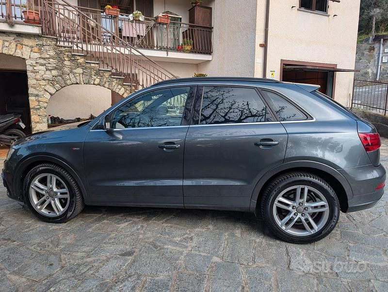Usata Audi Q3 S-Line 177 CV (130 kW) 2013 Grigio SUV