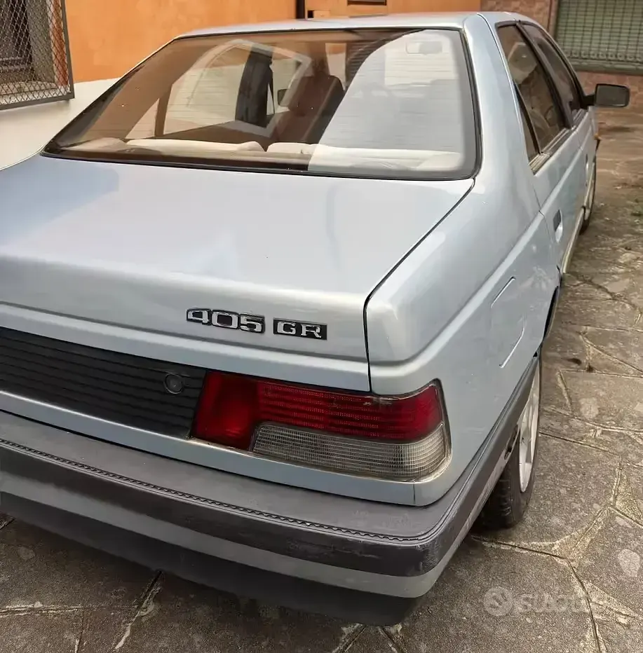 Usata Peugeot 405 1989 Grigio Berlina