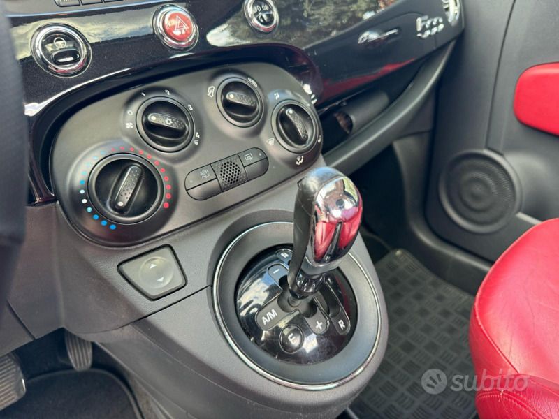 Usata Fiat 500 69 CV (50 kW) 2009 Nero Utilitaria