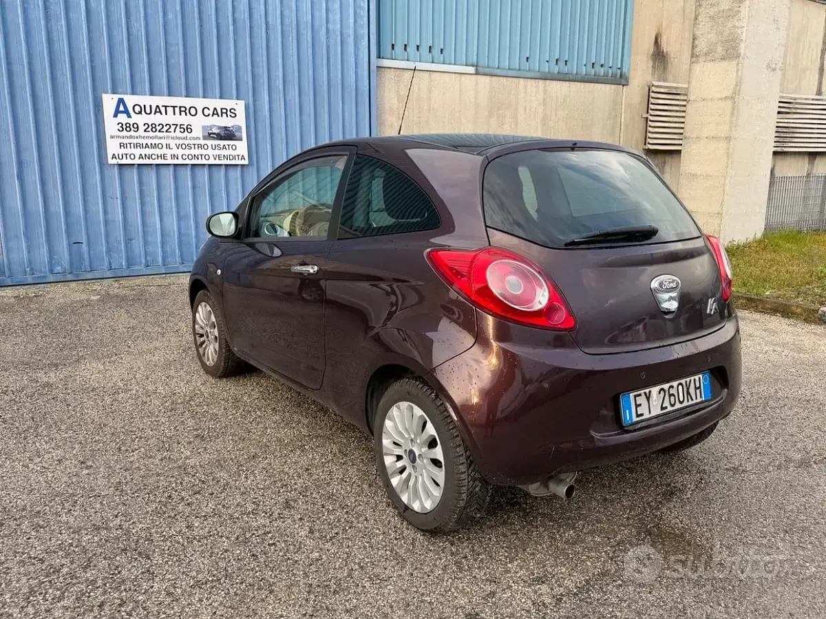 Usata Ford Ka Titanium 69 CV (50 kW) 2015 Nero Berlina