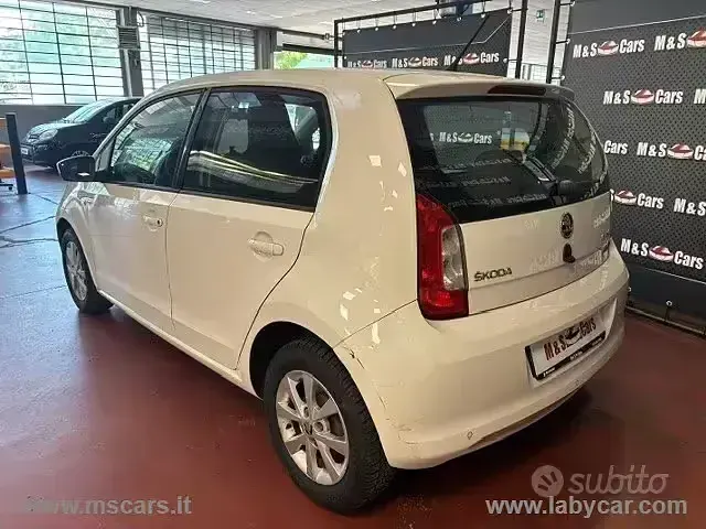 Usata Skoda Citigo G-TEC Ambition 68 CV (50 kW) 2016 Bianco Utilitaria